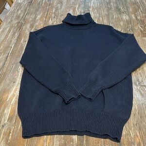 NEW WITH TAGS MADEWELL Ribbed Turtleneck Sweater SMALL